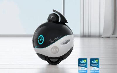EBO X: el adorable robot doméstico inteligente presentado en CES 2023
