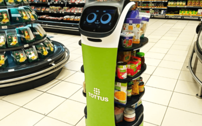 Tottus presentó a ‘Totti’, un robot con inteligencia artificial