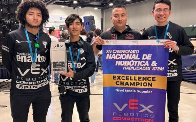 Obtienen estudiantes del CECyTECH su pase al mundial de robótica