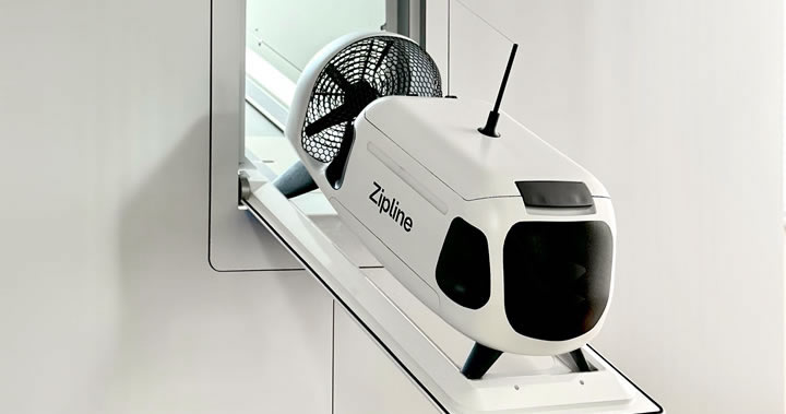 Zipline presenta un nuevo sistema autónomo capaz de realizar entregas a domicilio silenciosas, rápidas y precisas
