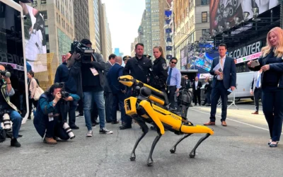 Nueva York presenta los nuevos robots que ayudarán a su policía a patrullar