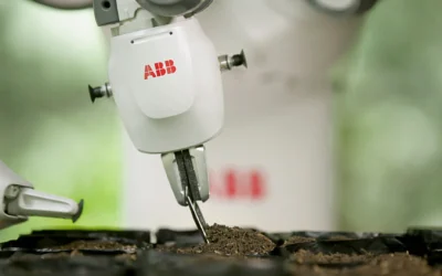 Usando energía solar, el robot YuMi pretende reforestar la Amazonía peruana, de forma remota desde Suecia