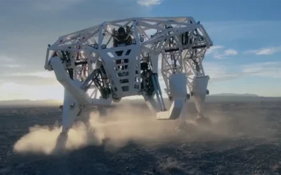Este exoesqueleto gigante motorizado y su capacidad destructiva se han ganado a pulso el Récord Guinness
