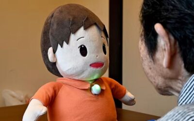 Él es Dai-Chan, el robot con IA que conversa con abuelitos y pacientes que tiene demencia
