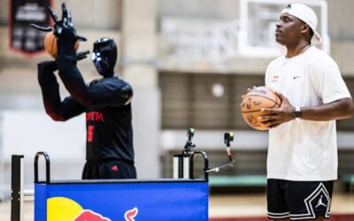 ¿Quién gana? El mejor tirador de la NBA jugó ante un robot