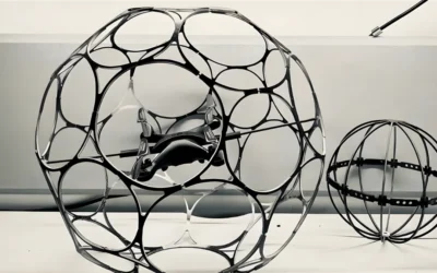 Esta ‘bola de hámster’ es en realidad un robot autónomo capaz de volar y rodar en cualquier tipo de terreno