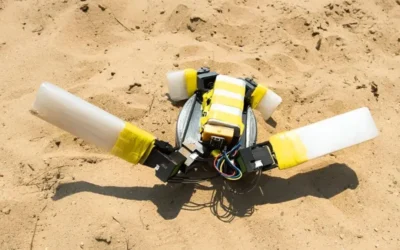 Crean una tortuga marina robótica para proteger y guiar a las crías