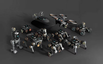 UGOT Robotic Kit te permite crear una armada de 7 robots como sacados de Black Mirror