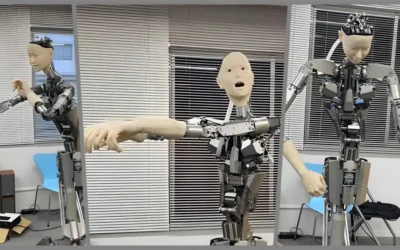 Se ríe y posa de forma divertida, este robot humanoide impulsado por IA no deja indiferente a nadie