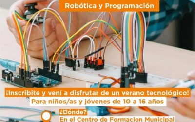 Anotate en los talleres para jóvenes de verano en Robótica y Programación