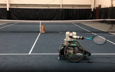 Este robot juega al tenis mejor que tú: es el compañero perfecto para aprender
