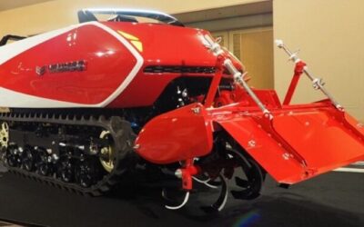 Yanmar presentó el robot agrícola e-X1