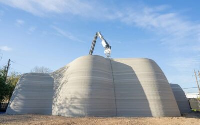 Nueva impresora robótica imprime en 3D casas de varios pisos de forma más rápida y económica