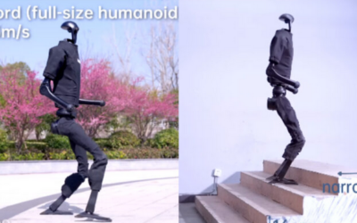 Ciencia y Tecnología Construyen el robot humanoide más rápido del mundo en China: puede trotar y mantener el equilibrio