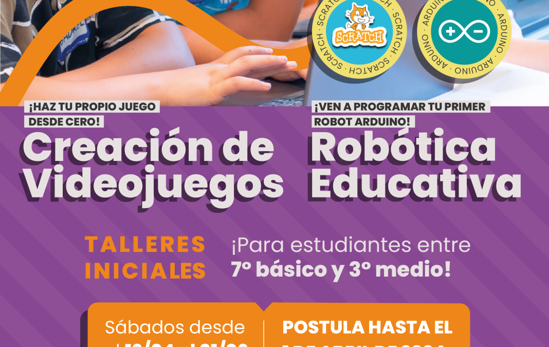 Aún hay cupos gratuitos para talleres de Robótica