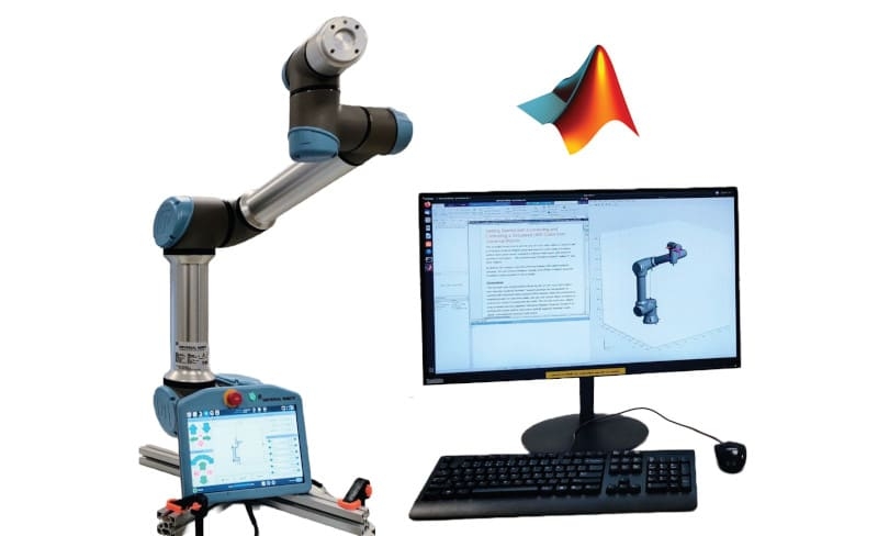 Universal Robots se une al programa Connections de MathWorks