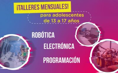 ¿Todavía no te inscribiste al Taller de Robótica, Electrónica y Programación?