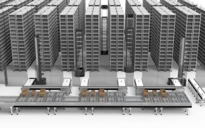 Tecnología tradicional de ASRSs y robótica móvil, el binomio perfecto