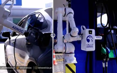 Emiratos Árabes Unidos: brazo robot será el futuro de gasolineras y reemplazará a los empleados