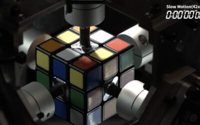 Mitsubishi gana un Guinness World Record: así es el robot más rápido en resolver un cubo de rubik