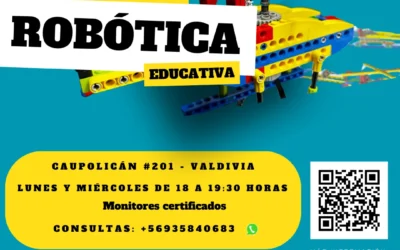 Invitan a participar de ciclo de talleres de robótica educativa para niños y niñas de 4to básico a 1ro medio
