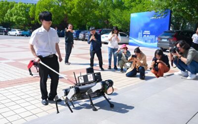 China tiene un problema con casi 20 millones de personas ciegas. Su solución es un perro robot