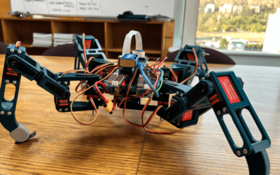 Robot científico chileno integra chips neuromórficos