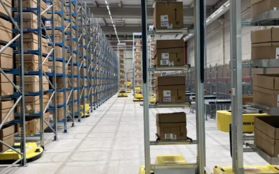 La robótica móvil como solución a la intralogística del ecommerce en el sector moda