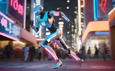 Este robot humanoide chino es el más «rápido del mundo». Lo han conseguido gracias a unas zapatillas