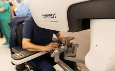 En Andes Salud Concepción robot Omnibot debutó en occidente con sus primeras cirugías en Chile