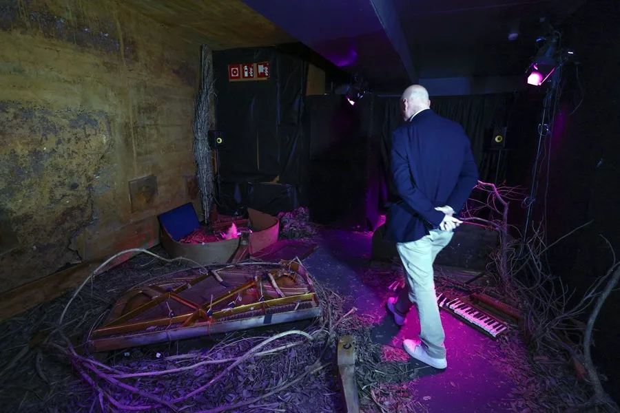 La instalación ‘Ex-Natura’ fusiona en el Palau música, inteligencia artificial y robótica
