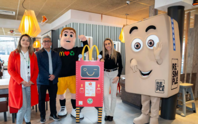 Lanzan el ‘Robot de Reciclaje’ que favorece a niñas y niños de Chile