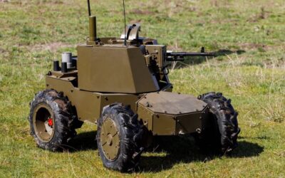 Ucrania muestra cómo su nuevo robot arrasa posiciones rusas al más puro estilo Terminator