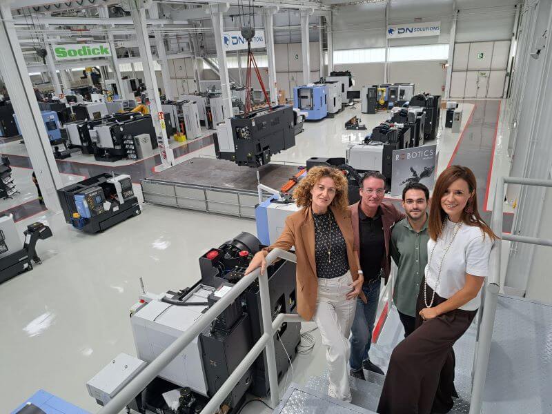 Delteco, la empresa que revoluciona con la robótica la máquina herramienta