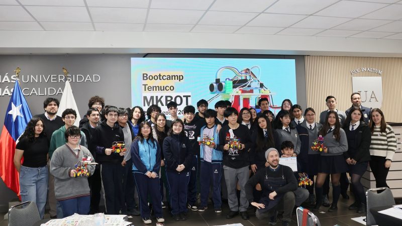 Universidad Autónoma de Chile impulsa STEM con Bootcamp de Robótica en Temuco