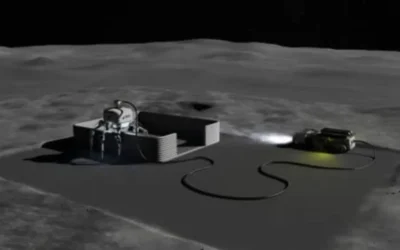 Crean robot araña que imprime casas en 3D para la Tierra y la Luna