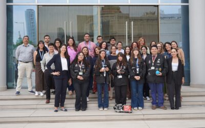PNUD Chile Recibe al Equipo Femenino de Robótica que Competirá a Nivel Mundial
